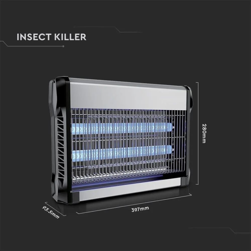 Elektronische Insektenfalle 2x10W/230V 80 m²