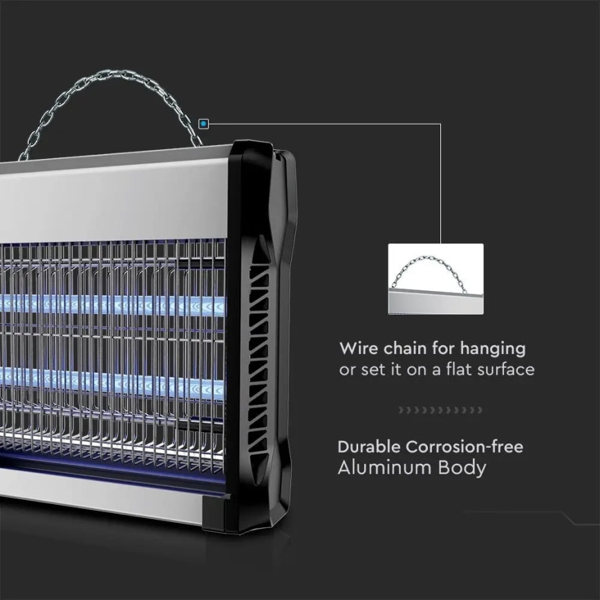 Elektronische Insektenfalle 2x20W/230V 150 m²