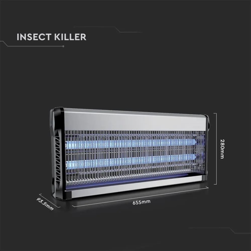 Elektronische Insektenfalle 2x20W/230V 150 m²
