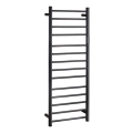 Elektrischer Handtuchheizkörper 45x132 cm 180W Edelstahl/Schwarz