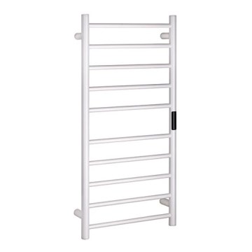 Elektrischer Handtuchheizkörper 45x96 cm 130W Edelstahl/weiß