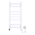 Elektrischer Handtuchwärmer mit Thermostat AVANGARD 105W 80x36 cm, weiß, rechts