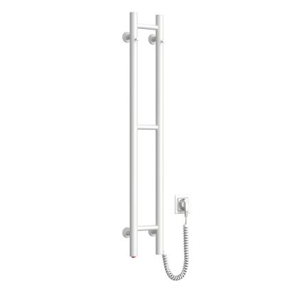 Elektrischer Handtuchwärmer SILOUETTE 46W 100x16 cm  weiß rechts
