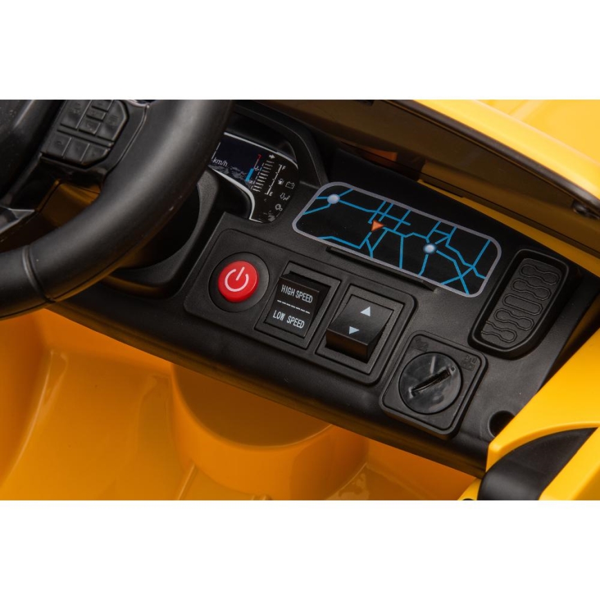 Elektrisches Kinderauto Ford Ranger 60W/4500 mAh Gelb