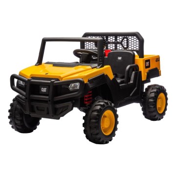 Elektroauto CAT 60W/7500 mAh gelb/schwarz + Fernbedienung