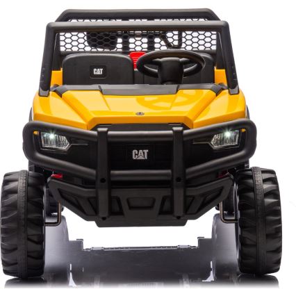 Elektroauto CAT 60W/7500 mAh gelb/schwarz + Fernbedienung