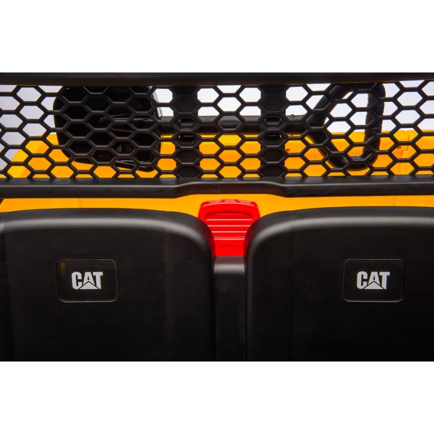 Elektroauto CAT 60W/7500 mAh gelb/schwarz + Fernbedienung