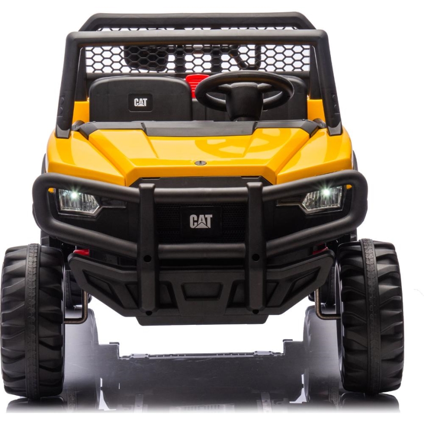 Elektrisches Auto CAT 60W/7500 mAh Gelb/Schwarz + Fernbedienung