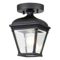 Elstead - Außen-Deckenleuchte BAYVIEW 1xE27/60W/230V IP44 schwarz