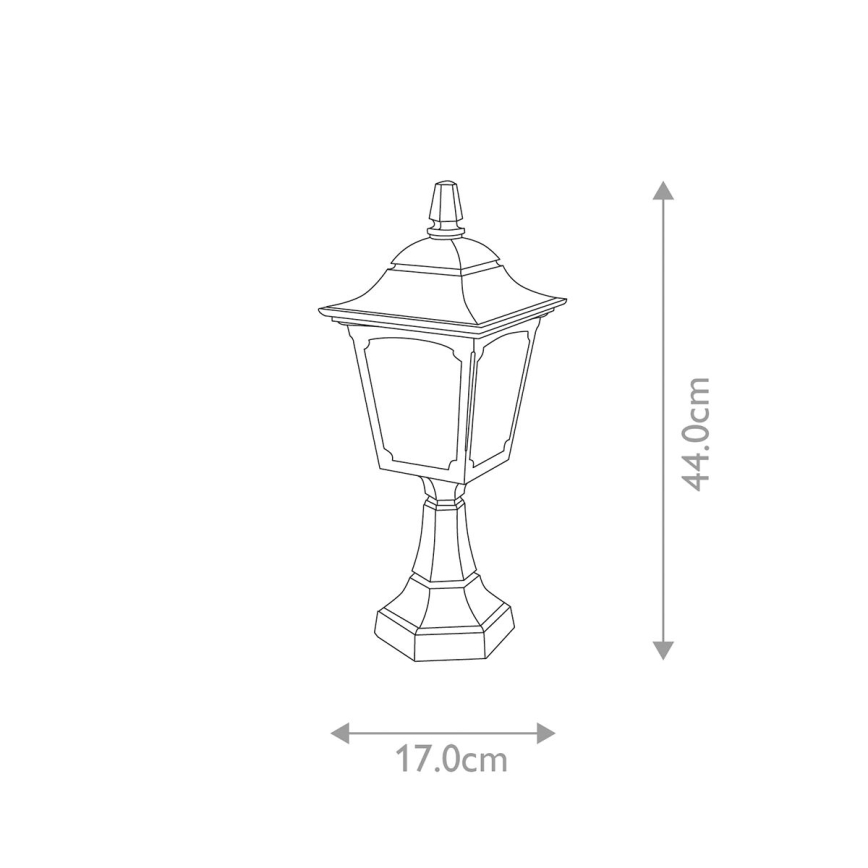 Elstead - Außenlampe CHAPEL 1xE27/100W/230V IP44
