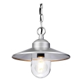 Elstead - Außenleuchte an Kette KLAMPENBORG 1xE27/60W/230V IP44 mattchrom