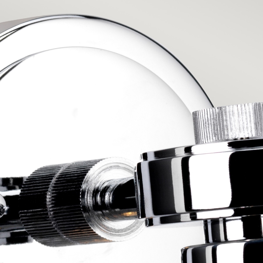 Elstead - LED-Wandleuchte für Badezimmer GUNNISLAKE 1xG9/3W/230V IP44 glänzendes Chrom