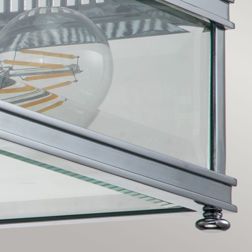 Elstead - Außen-Deckenleuchte HOLBORN 2xE27/60W/230V IP44 glänzender Chrom