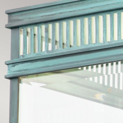 Elstead - Außen-Deckenleuchte HOLBORN 2xE27/60W/230V IP44 türkis