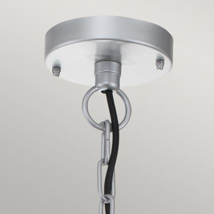 Elstead - Außenleuchte an Kette KLAMPENBORG 1xE27/60W/230V IP44 mattchrom