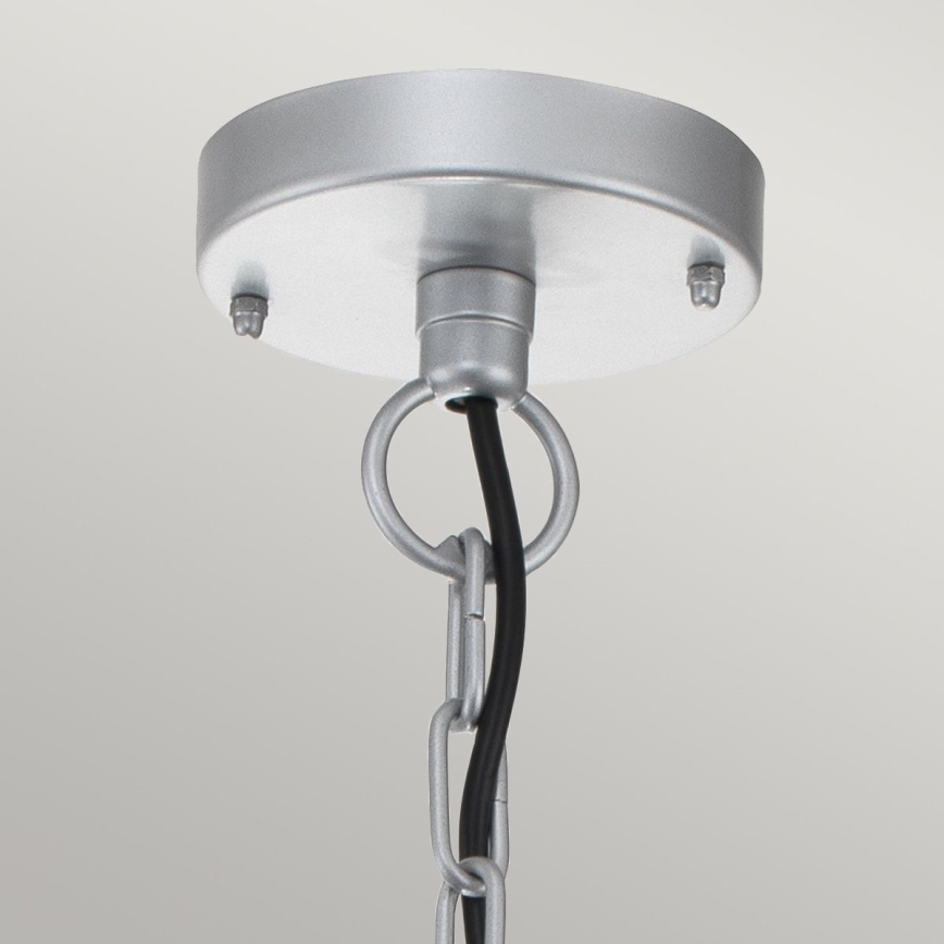 Elstead - Außenleuchte an Kette KLAMPENBORG 1xE27/60W/230V IP44 mattchrom