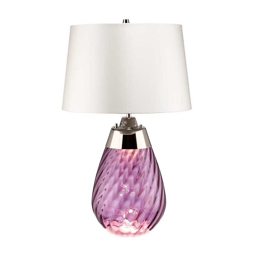 Elstead - LED-Tischleuchte LENA 1xE27/40W/230V + 1xGU10/7W 74 cm rosa