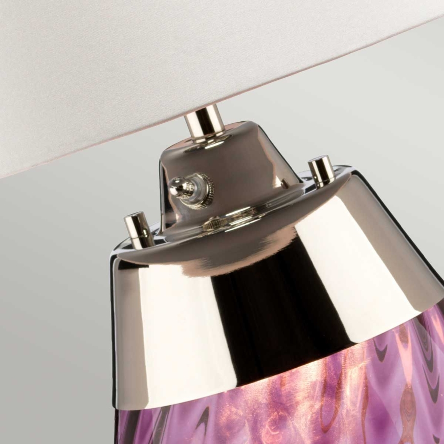 Elstead - LED-Tischleuchte LENA 1xE27/40W/230V + 1xGU10/7W 74 cm rosa