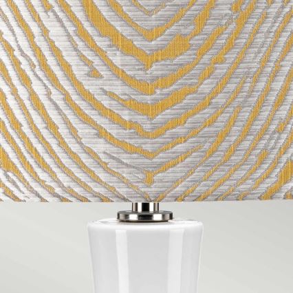 Elstead - Tischleuchte MILO 1xE27/60W/230V grau/golden
