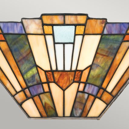 Elstead - Tiffany-Wandleuchte INGLENOOK 2xE14/60W/230V