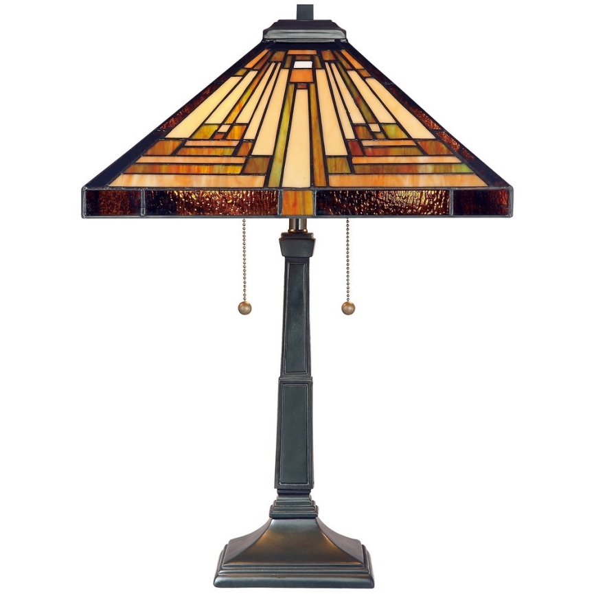 Elstead - Tiffany-Tischleuchte STEPHEN 2xE27/60W/230V