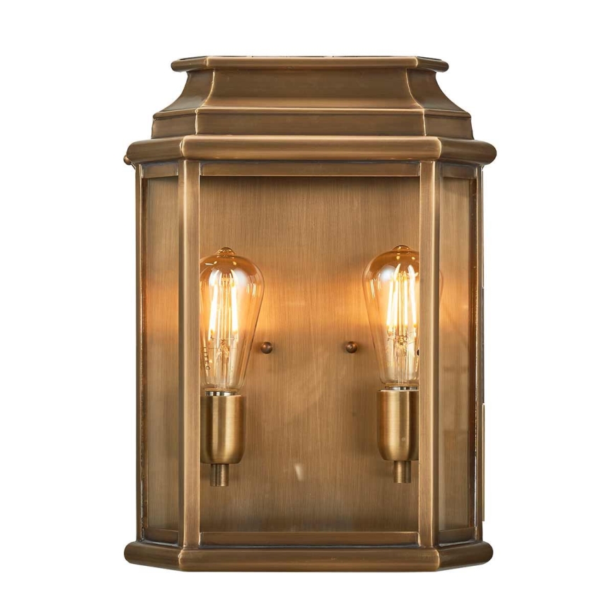 Elstead - Outdoor-Wandleuchte ST MARTINS 2xE27/60W/230V IP44 kupfern