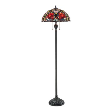 Elstead - Stehleuchte Tiffany LARISSA 2xE27/100W/230V