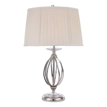 Elstead - Tischleuchte AEGEAN 1xE27/60W/230V glänzendes Chrom