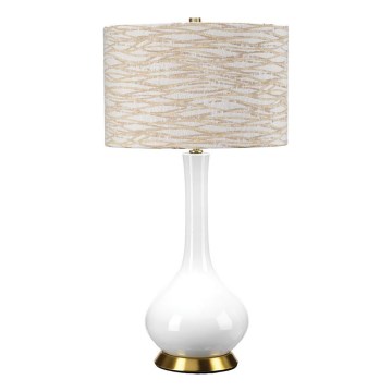 Elstead - Tischleuchte MILO 1xE27/60W/230V beige
