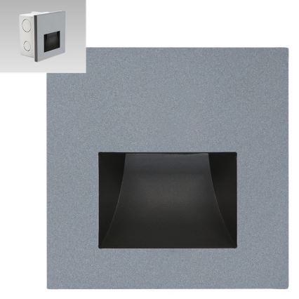 Emithor 70417 - LED Treppenleuchte SUNNY LED/1W/230V 4000K grau