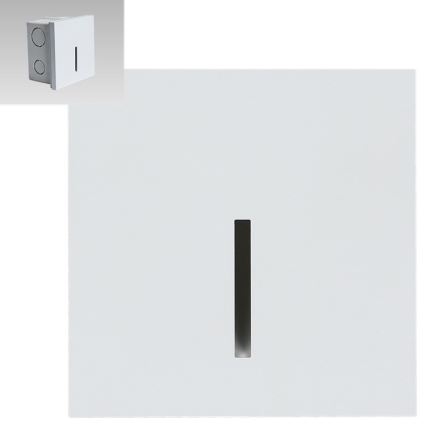 Emithor 70427 - LED Treppenleuchte LINE LED/1W/230V 4000K Weiß