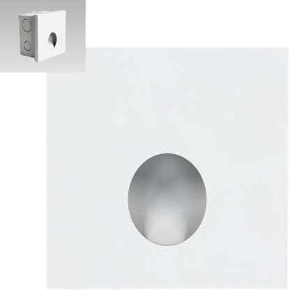 Emithor 70433 - LED Treppenleuchte OLIVE LED/1W/230V 4000K Weiß