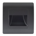 Emithor 70438 - LED Treppenleuchte STEP LIGHT LED/1W/230V 4000K schwarz