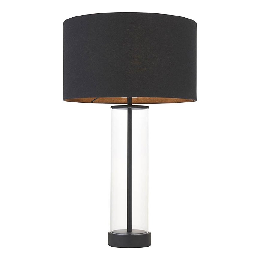 Endon 100440 - Dimmbare Tischlampe LESSINA 1xE27/10W/230V schwarz