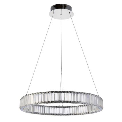 Endon 102255 - LED-dimmbare Pendelleuchte an Kabel LAGUNA LED/36W/230V glänzender Chrom
