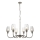 Endon 103315 - Kronleuchter mit Kette 6xE14/6W/230V glänzender Chrom
