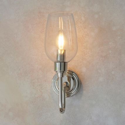 Endon 103316 - Wandleuchte STOURTON 1xE14/6W/230V, glänzender Chrom