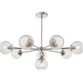 Endon 104051 - ALLEGRA Deckenleuchte mit Stange 8xE14/7W/230V polierter Chrom