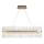 Endon 104082 - LED-dimmbare Seilpendelleuchte ADRIEL LED/47W/230V 3000K gold/klar