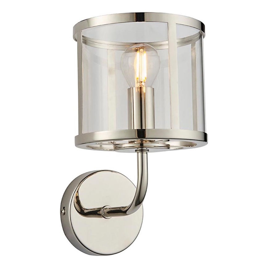 Endon 106003 - Wandleuchte HOPTON 1xE14/7W/230V, glänzender Chrom