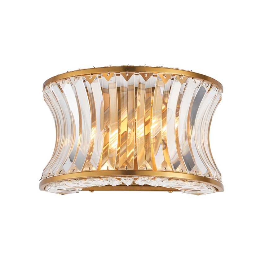 Endon 106812 - Wandleuchte 2xE14/7W/230V goldfarben