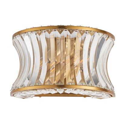 Endon 106812 - Wandleuchte 2xE14/7W/230V goldfarben