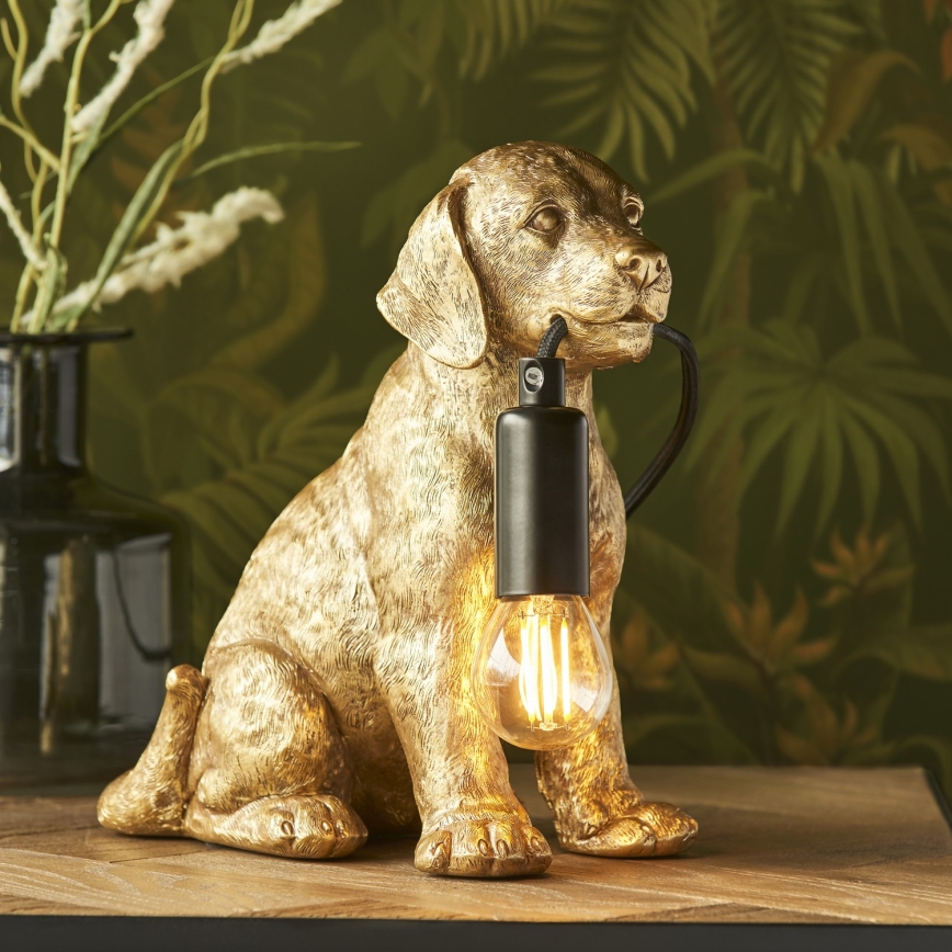 Endon 107364 - Tischleuchte PUPPY 1xE14/7W/230V golden