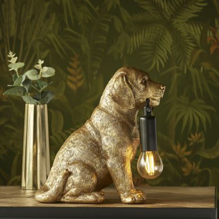 Endon 107364 - Tischleuchte PUPPY 1xE14/7W/230V golden