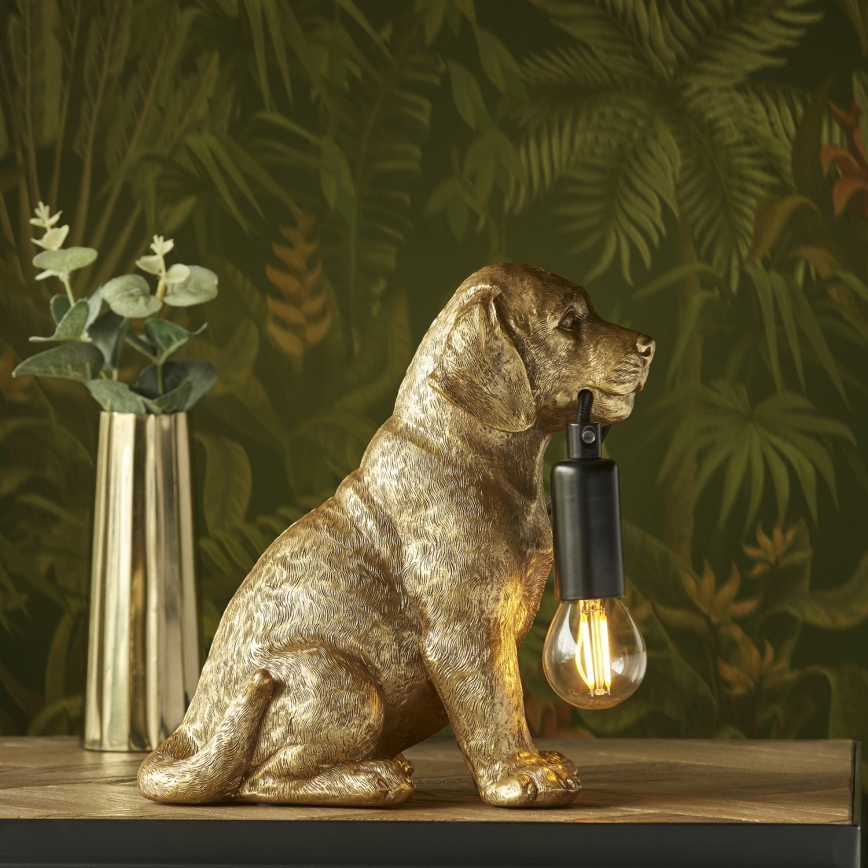 Endon 107364 - Tischleuchte PUPPY 1xE14/7W/230V golden