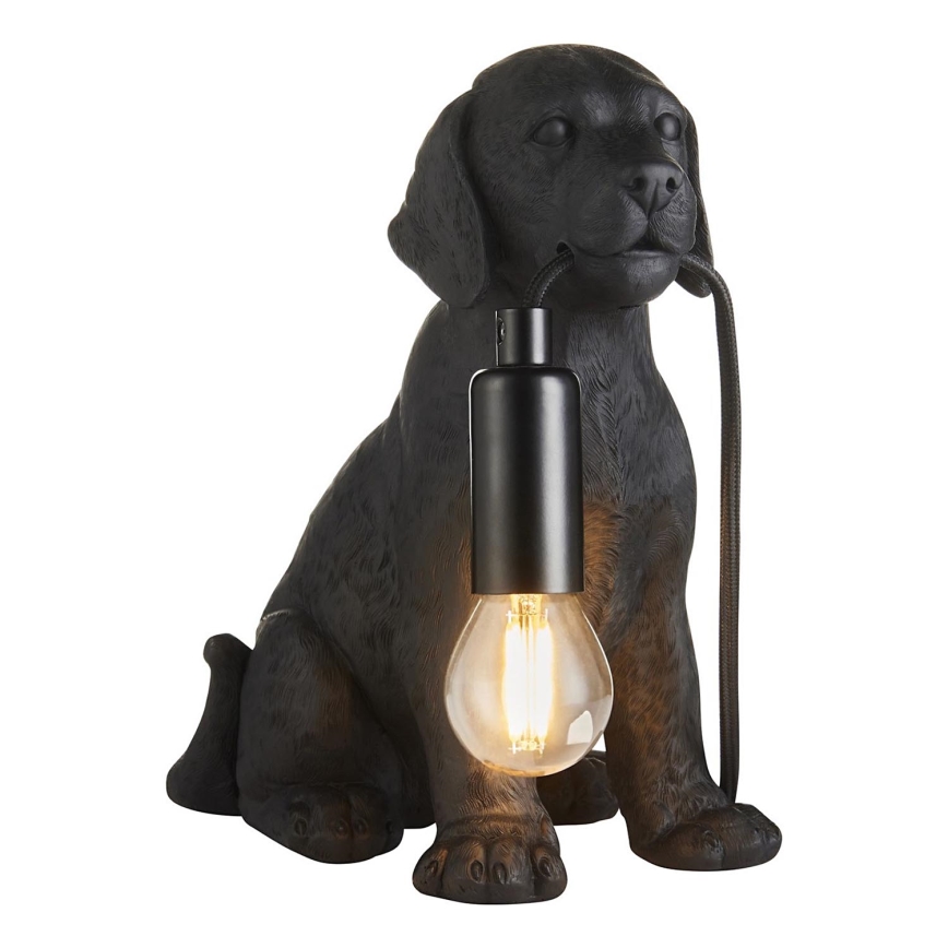 Endon 107365 - Tischleuchte PUPPY 1xE14/7W/230V schwarz