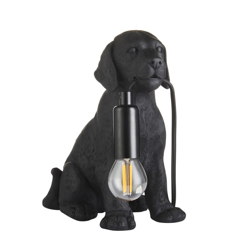 Endon 107365 - Tischleuchte PUPPY 1xE14/7W/230V schwarz