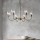 Endon 107791 - Kronleuchter mit Kette 6xE14/6W/230V Messing