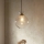 Endon 107948 - Pendelleuchte mit Kabelaufhängung, 1x E27/10W/230V, gold/rauchgrau