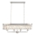 Endon 109058 - Kronleuchter an Kette 4xE14/6W/230V glänzender Chrom